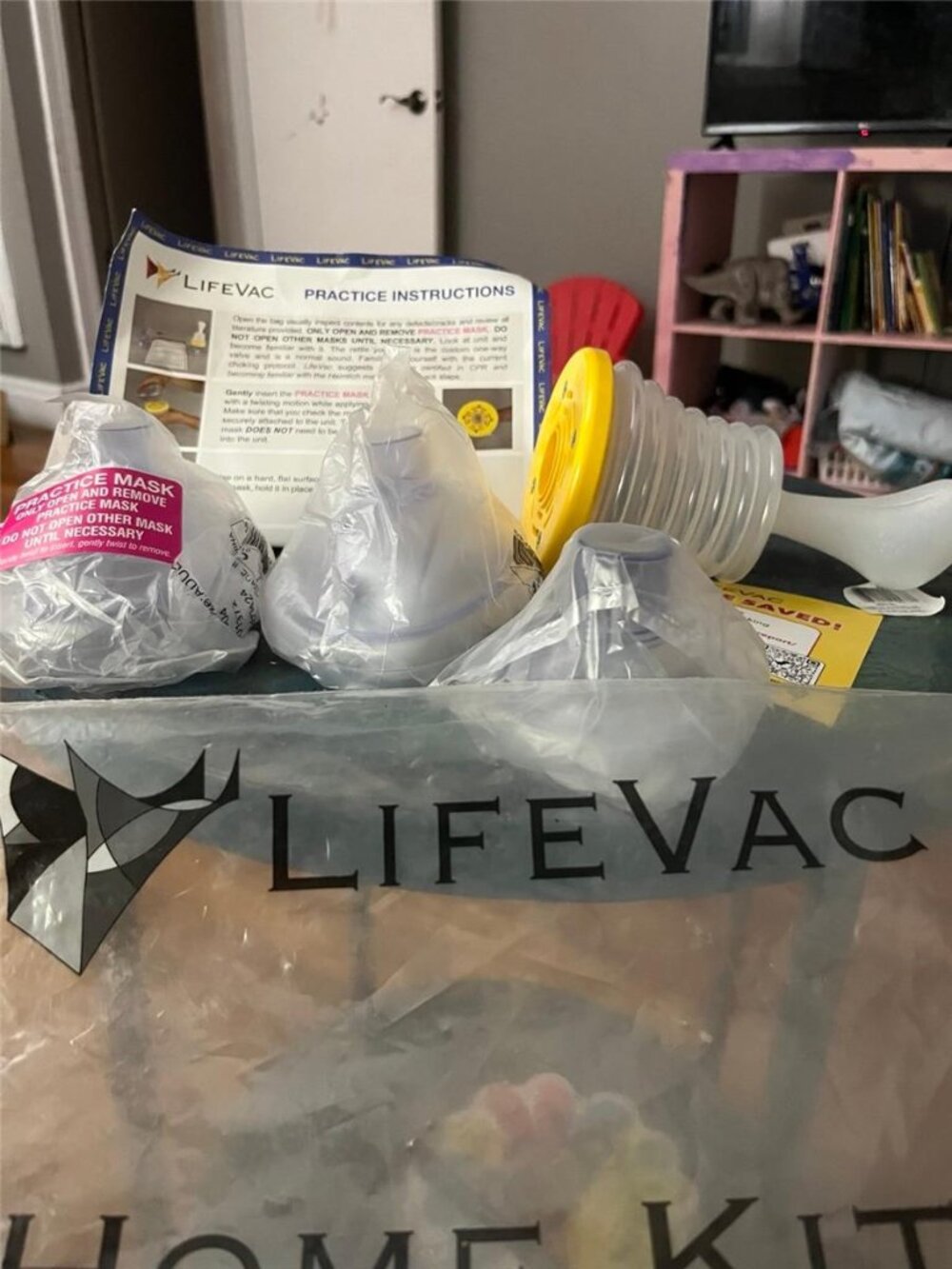 Brand new LifeVac home choking kit